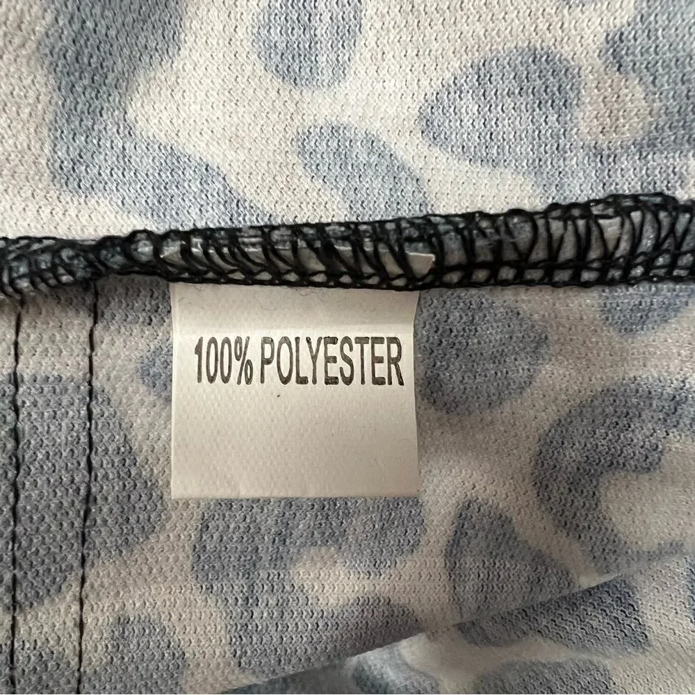 NWOT animal print shorts sz XL drawstring waist by Mosucoirl stretchy